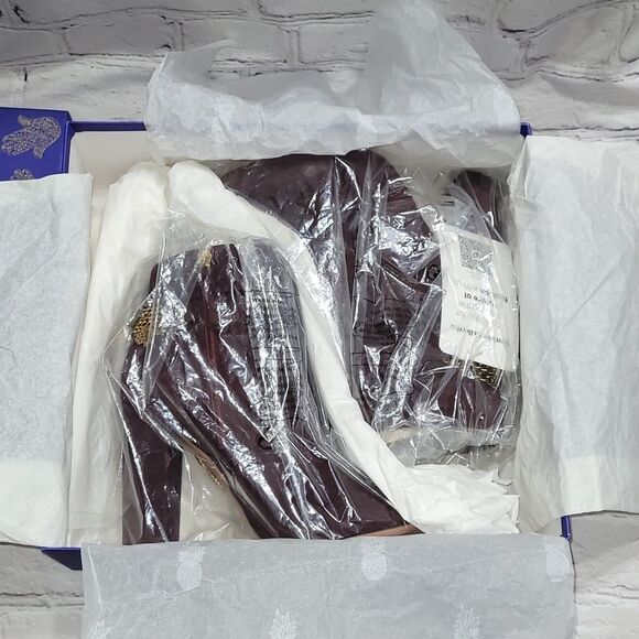 Rich Purple Aquazzura 'Naty' Boot - 36.5 - Picture 3 of 12